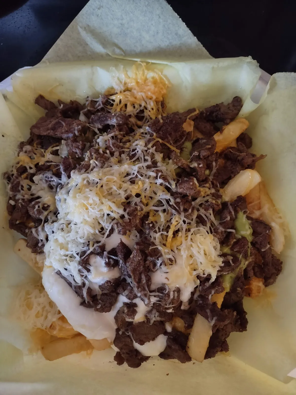 Carne asada fries